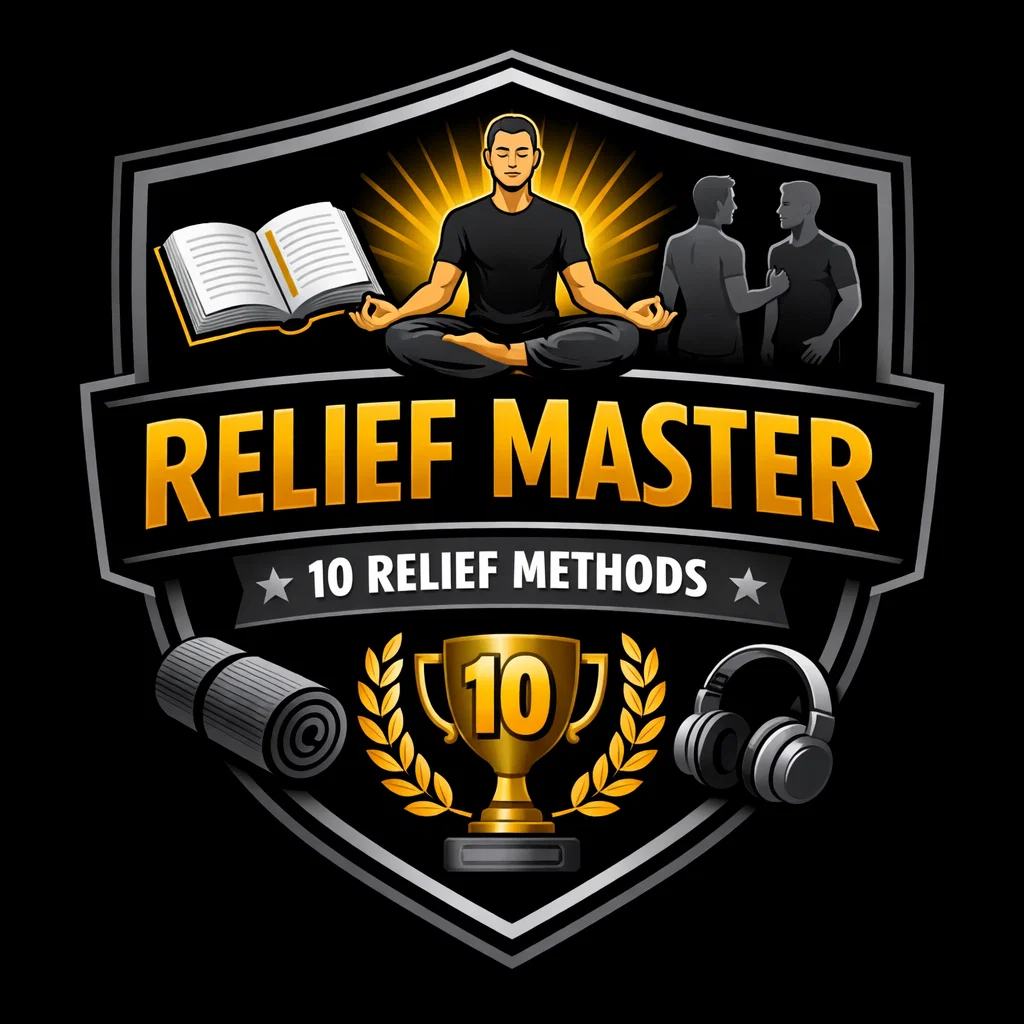 Relief master badge
